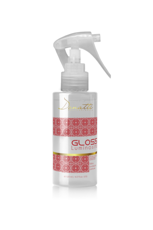 DONATTI MANUTENZIONE Realizzazione Gloss Luminositá plaukų blizgesys, termo ir UV apsauga, 120ml