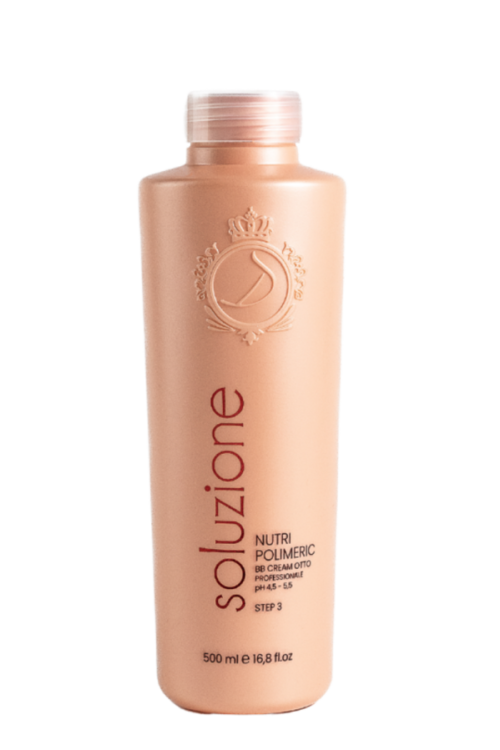 DONATTI PROFESSIONALE Soluzione Nutri Bb Cream plaukų atstatomosios procedūros užbaigiamasis etapas, 500g (3 žingsnis)