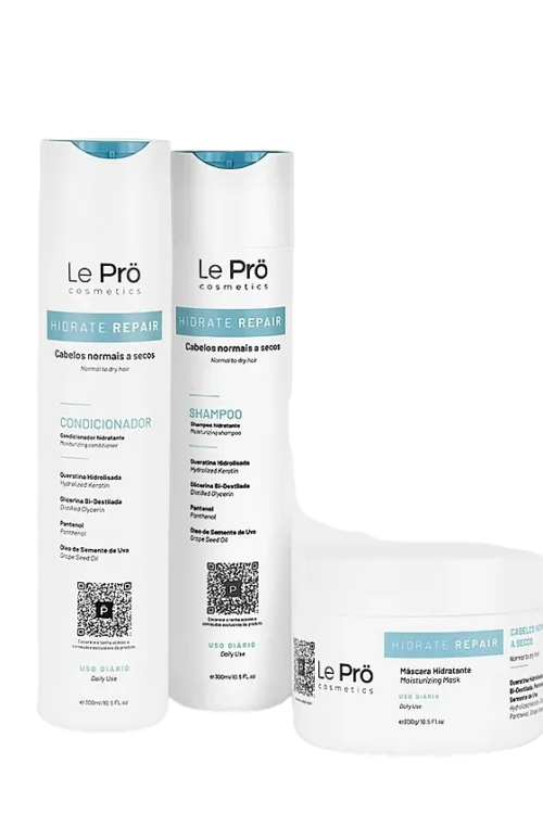 LE PRÖ Hydrate Repair plaukų priežiūros priemonių rinkinys