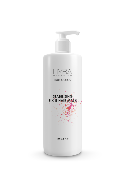 LIMBA COSMETICS True Color Stabilizing Fix It Hair Mask plaukus stabilizuojanti kaukė, 1l