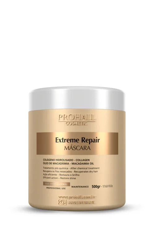 PROHALL PROFESSIONAL Macadamia Reconstruction Mask Extreme Repair kaukė su makadamijos aliejumi, 500g