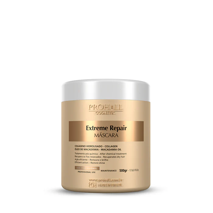 PROHALL PROFESSIONAL Macadamia Reconstruction Mask Extreme Repair kaukė su makadamijos aliejumi, 500g