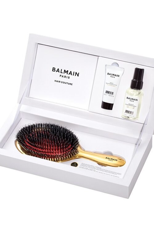 BALMAIN HAIR Golden Spa Brush 14K Gold rinkinys